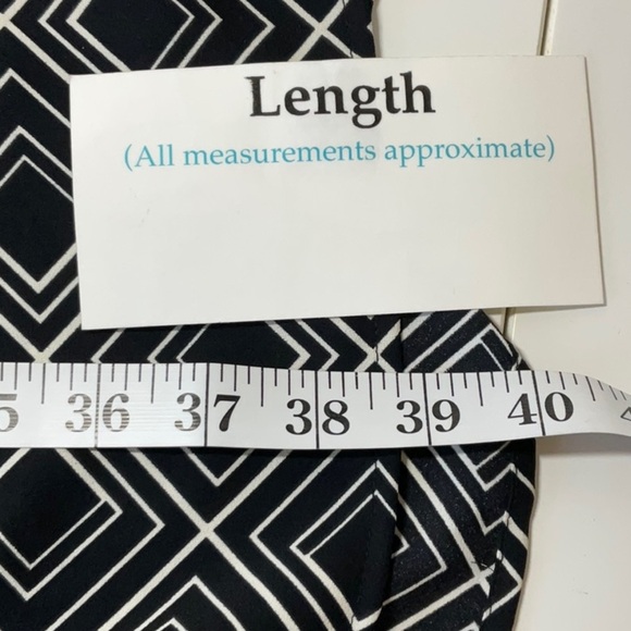 Jones New York Shift Dress Black White Size 16 - Picture 6 of 11